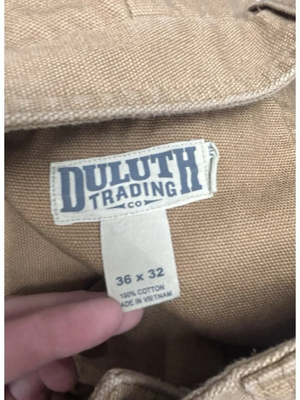 Duluth Flex Fire Hose Relaxed Fit Cargo Work Pants 36x32 brown 92204 Utility - Picture 4 of 8